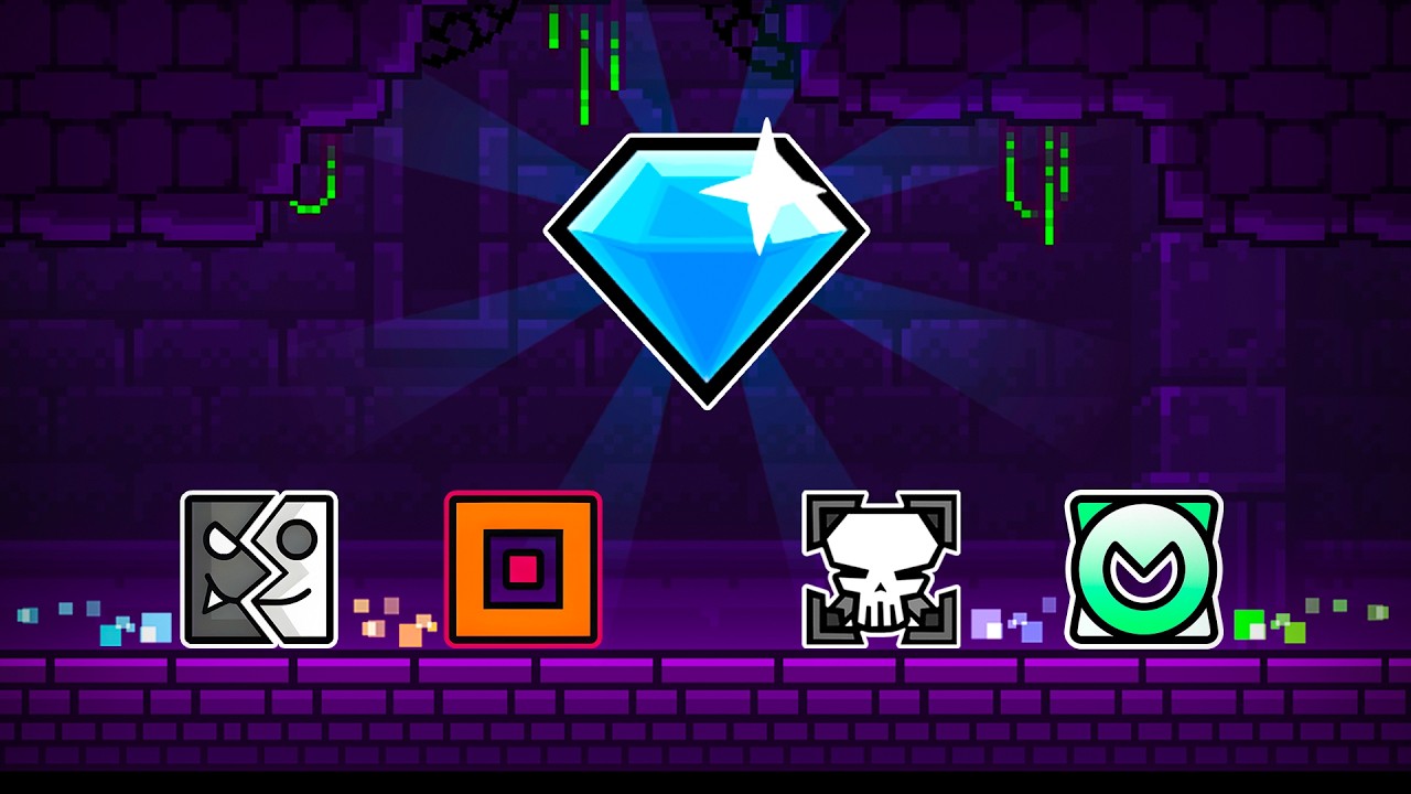 НАЙДИ АЛМАЗ &ndash; ПОЛУЧИ $$$ в Geometry Dash