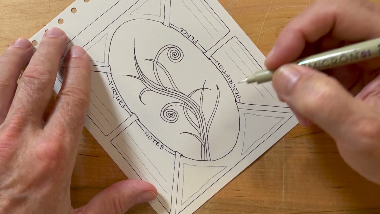 Zentangle Project Pack No. 21 - Day 04