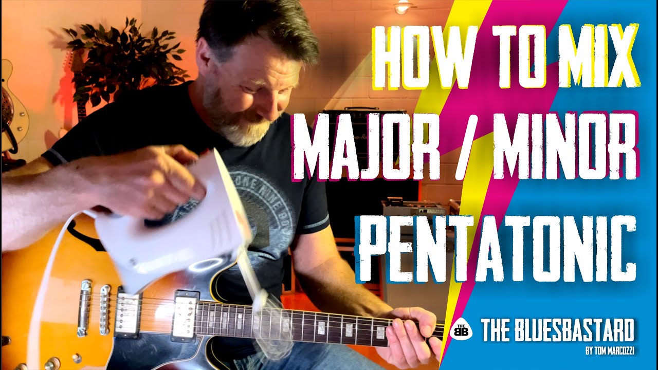MIX MAJOR AND MINOR PENTATONIC | The Simplest And Most Effective Way