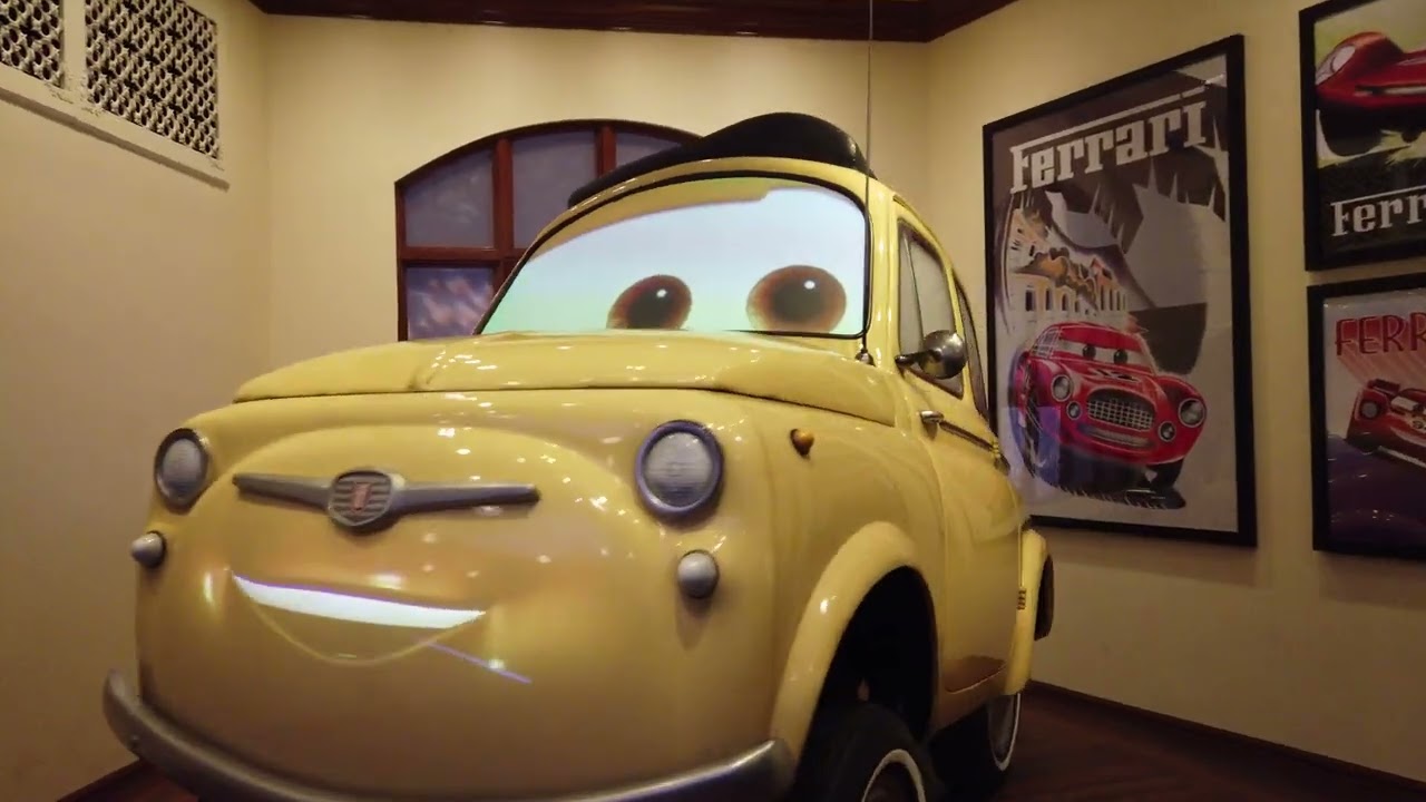 Radiator Springs Racers in Cars Land at Disney California Adventure POV HD