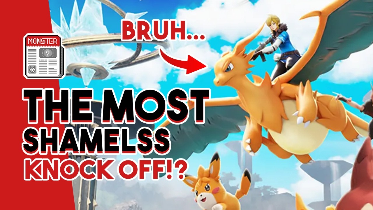 САМЫЙ НАГЛЫЙ ПЛАГИАТ ВСЕХ ВРЕМЕН! | Palworld, Pokemon, Zelda и многое другое!