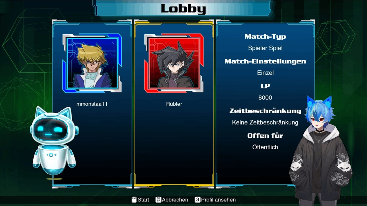 Glück gegen Ojamas wer wird gewinnen ?