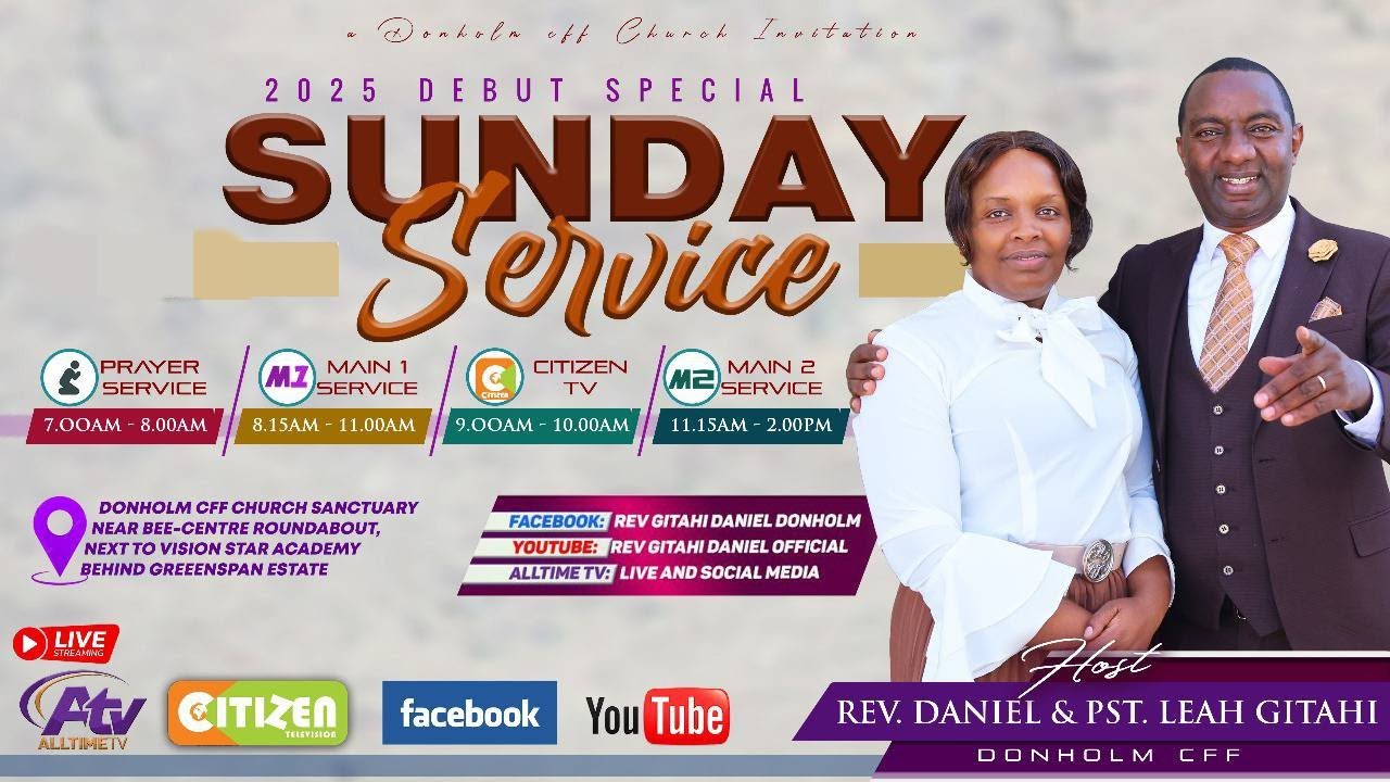 TRUTH - REV. GITAHI DANIEL || SUNDAY SERVICE - MAIN ONE ||DONHOLM CFF ||  3RD AUGUST 2025
