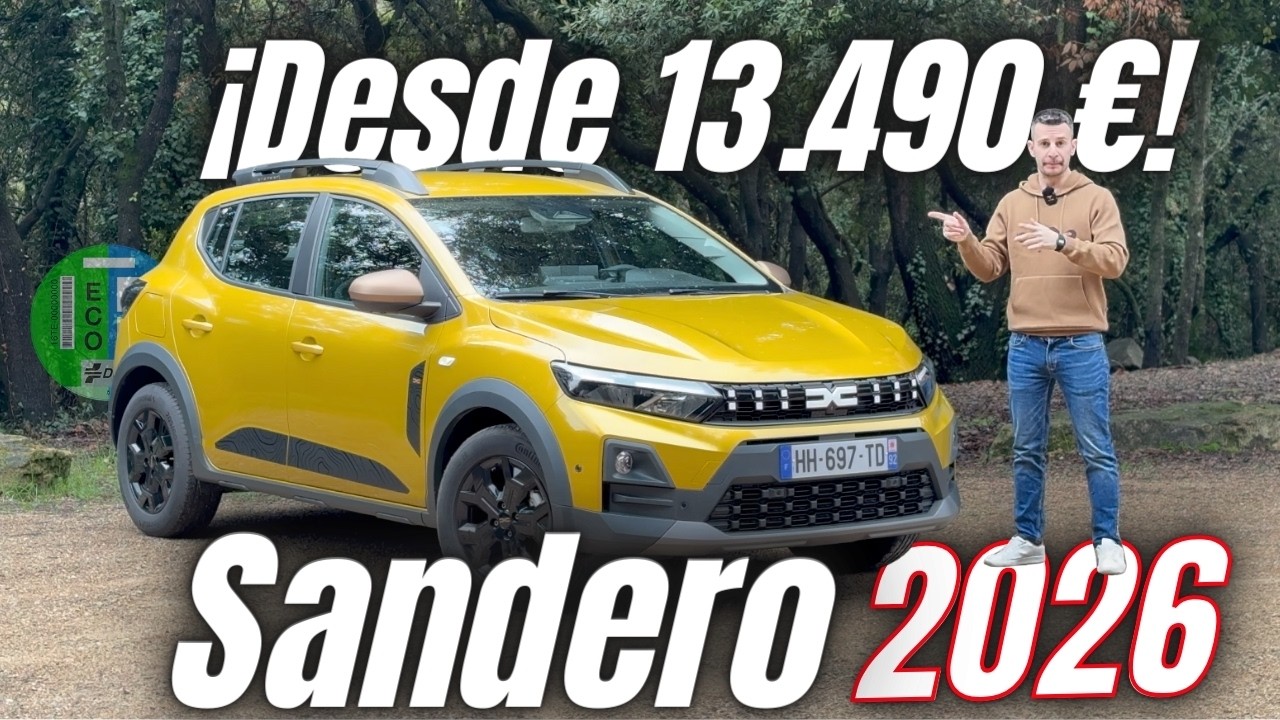 Prueba Dacia Sandero Eco-G 120 DCT ✅ ¡Nuevo Motor GLP y Cambio Automático!