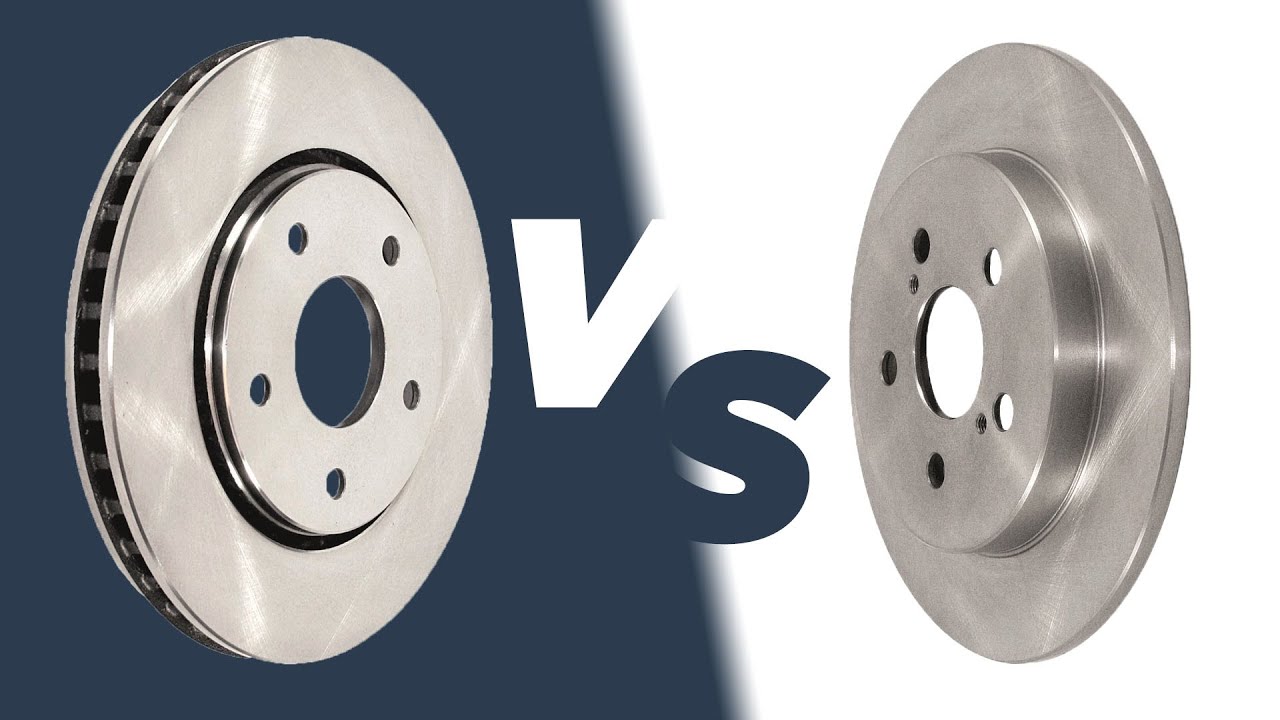 Diferença entre o disco de freio sólido e ventilado