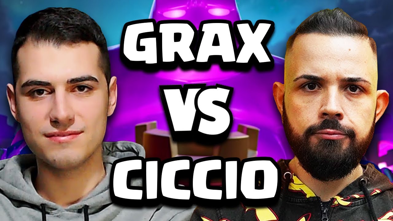 GRAX vs CICCIO... SFIDA GOLEM di ELISIR! - Clash Royale