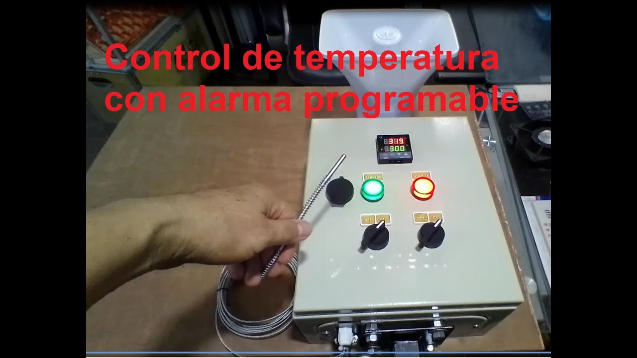 C&oacute;mo funciona un control de temperatura industrial