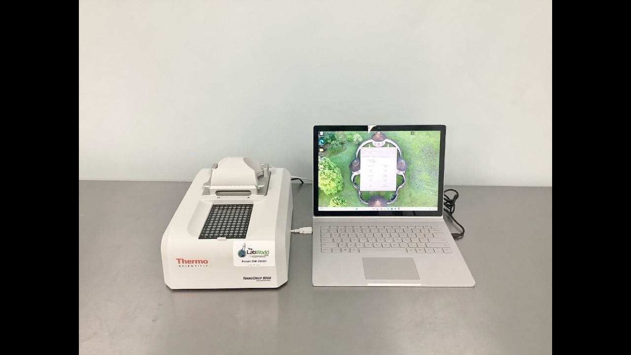 Thermo NanoDrop 8000 Spectrophotometer Video ID 28681