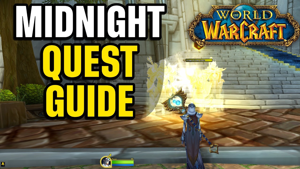 Полночь | Задание в World of Warcraft | Найдите ближайшее изображение Лиадрин