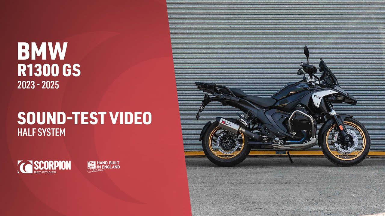 Scorpion Exhausts BMW R1300 GS Road Test