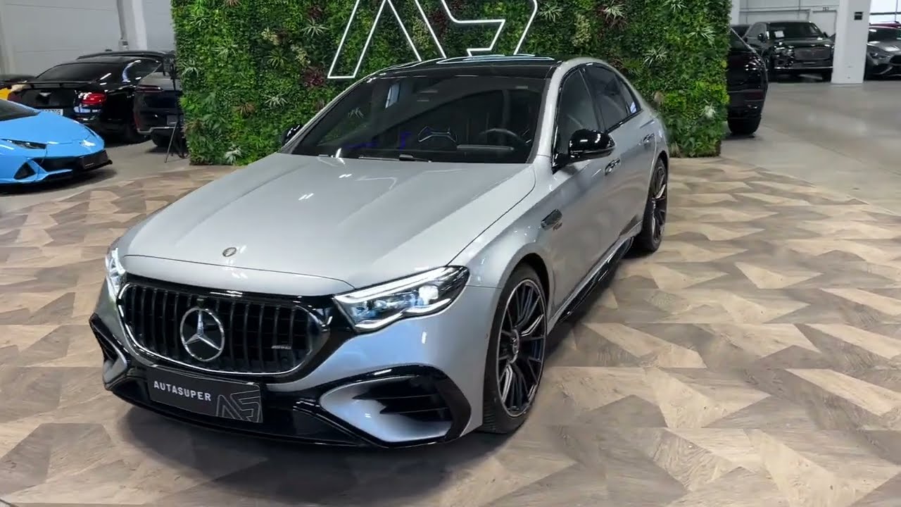 Mercedes-Benz třída E 53*AMG*4M*BURM*TAŽNÉ*MASÁŽ