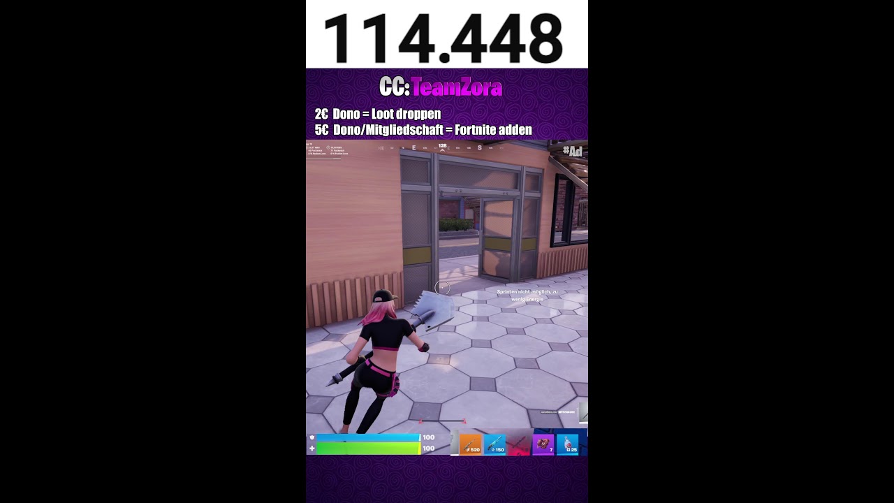 🔴LIVE Fortnite Geburtstagsstream🍰🥳|Zora :D (2)
