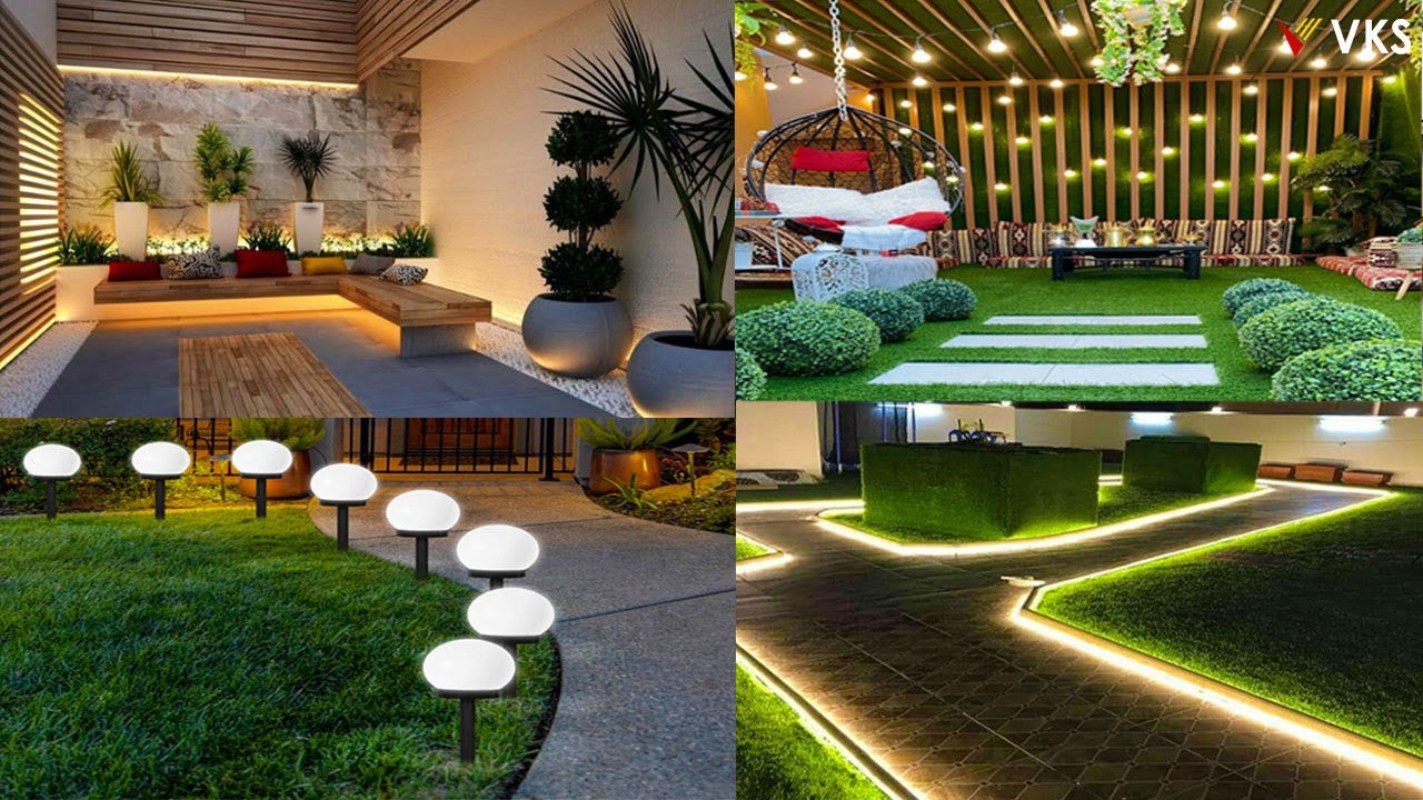 Backyard Lighting Outdoor Lighting Landscape Garden Design | Front yard Lighting Backyard Patio