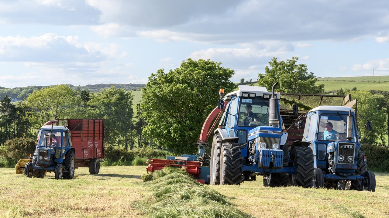 Classic Silage West Cork - Ford 7810, 7600 & 6600 - May 2022 Part 1