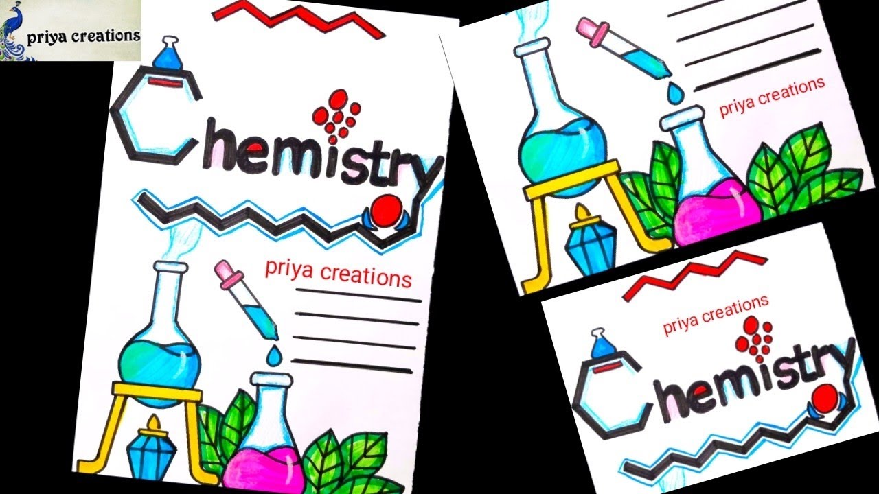 Chemistry | chemistry project front page design | project work designs | chemistry project file