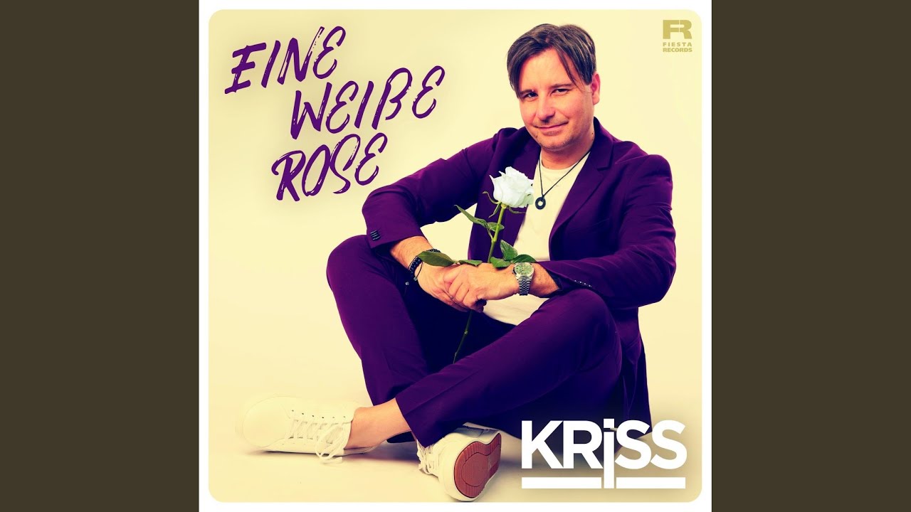 Eine weiße Rose