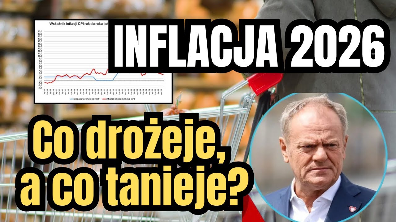 Inflacja 2026 &ndash; co drożeje, a co tanieje?