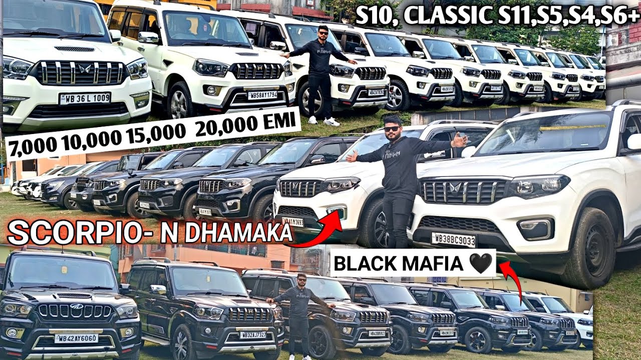 AK Motors: SCORPIO-N And Scorpio IN KOLKATA🔥 50+ STOCK | ALL SERIES 2017 To 2025 Model Car | xuv700