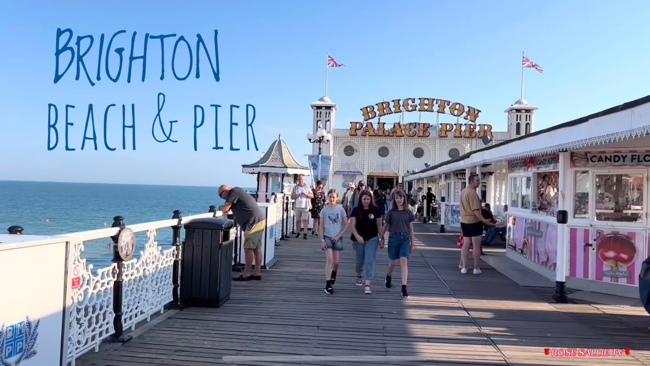 WALK AROUND BRIGHTON BEACH AND PIER