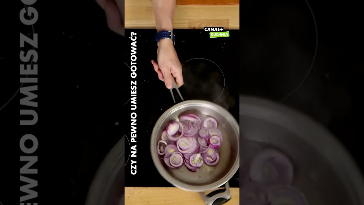 Prosty przepis na karmelizowaną cebulę | Czy na pewno umiesz gotować? | Oglądaj w CANAL+ #canalplus