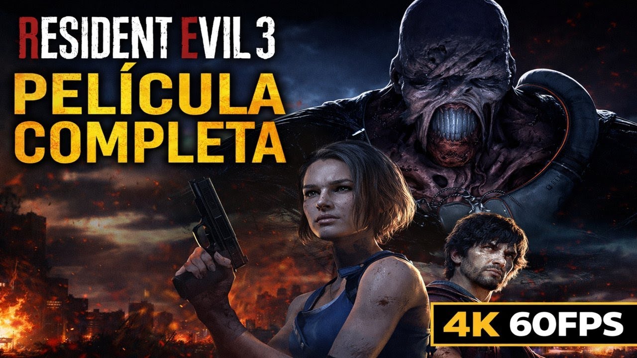 Resident Evil 3 Remake | Gameplay Película Completa | 4K 60FPS
