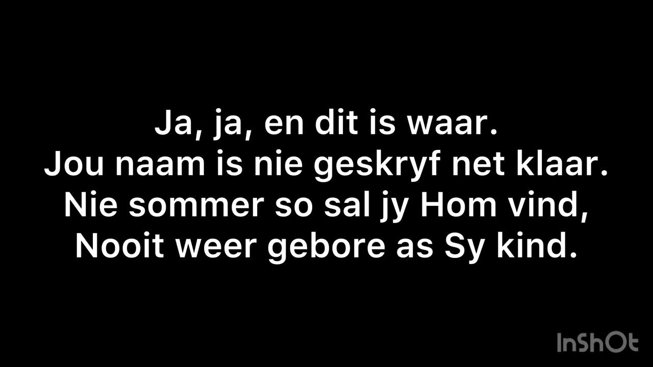 Goy Kay - Omdraai (Lyric Video).