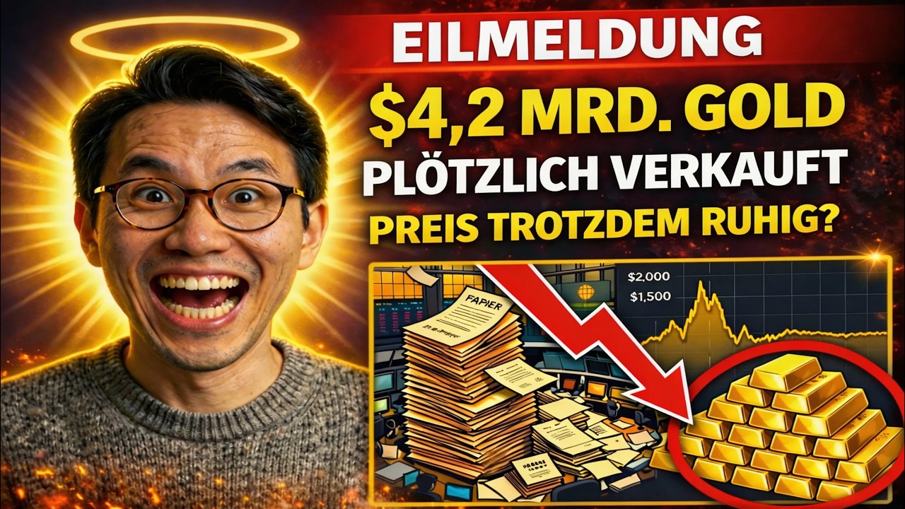 Sprzedaż papierowego złota o wartości 4,2 miliarda dolar&oacute;w &mdash; cena pozostaje bez zmian. Dziś wiecz...