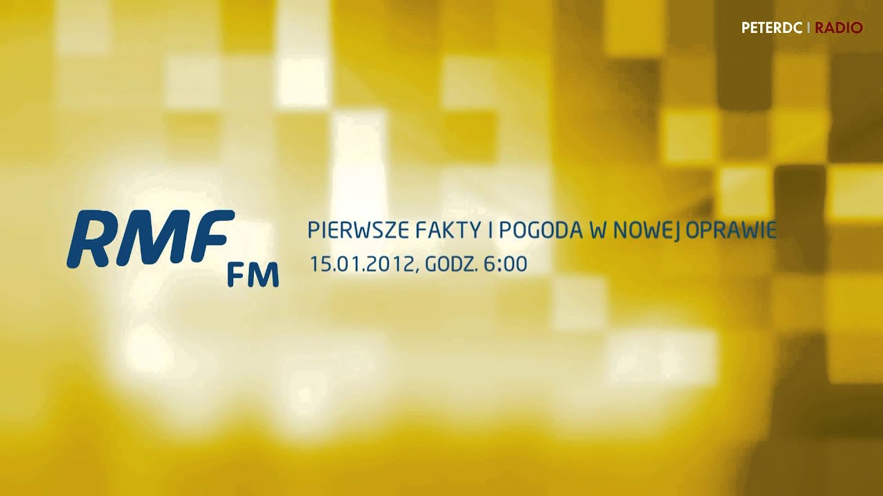 RMF FM - pierwsze Fakty i pogoda w nowej oprawie (15.01.2012)