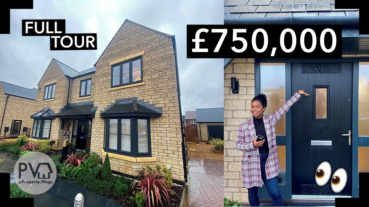 Touring a BEAUTIFUL 5 Bed Detached New Build Home | FULL Property Home Tour | Cala Homes Solville