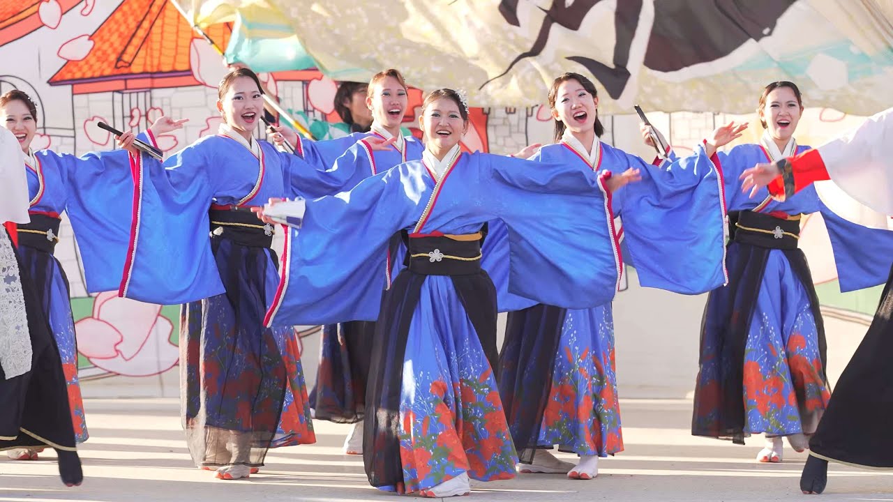 [4K] 名古屋大学“快踊乱舞”【ファイルエキシビジョン】　にっぽんど真ん中祭り どまつりinモリコロパーク 2025 秋のどまつり(秋どま) 日曜日 (中央)
