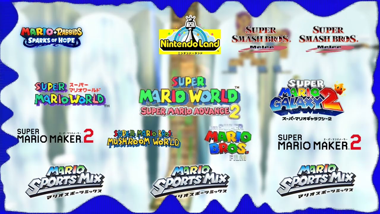 Super Mario World - Athletic Theme ULTIMATE Mashup (all official Versions)