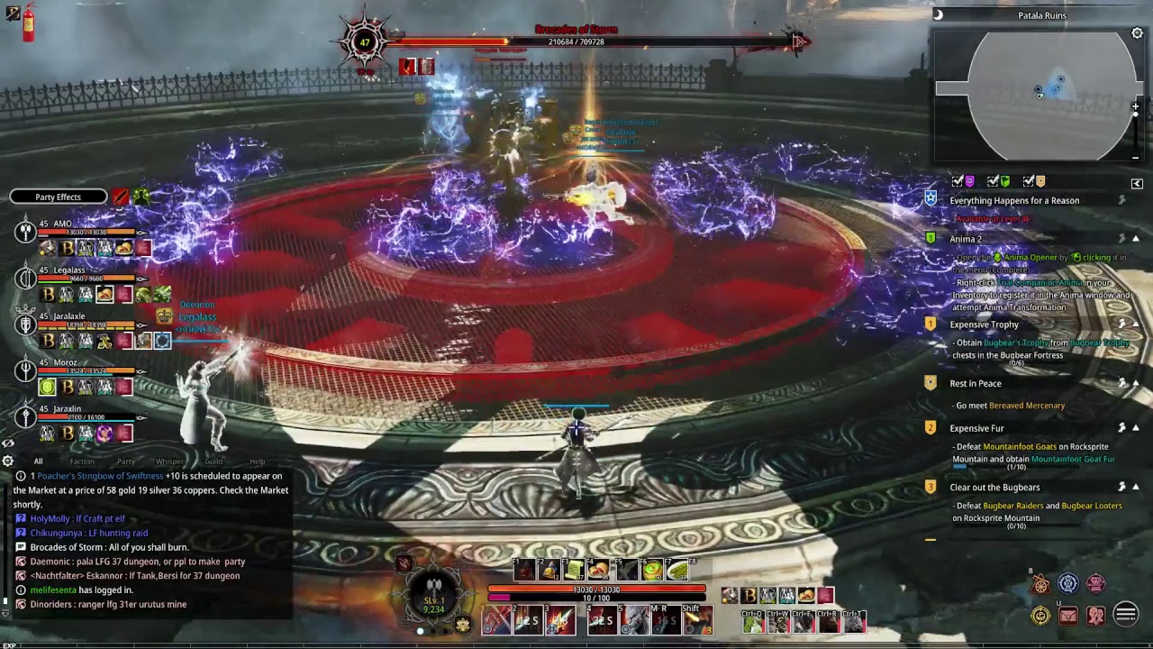 Bless Online - (EU) KuatRan - Union - Berserker Patala Ruins (HORNETS)