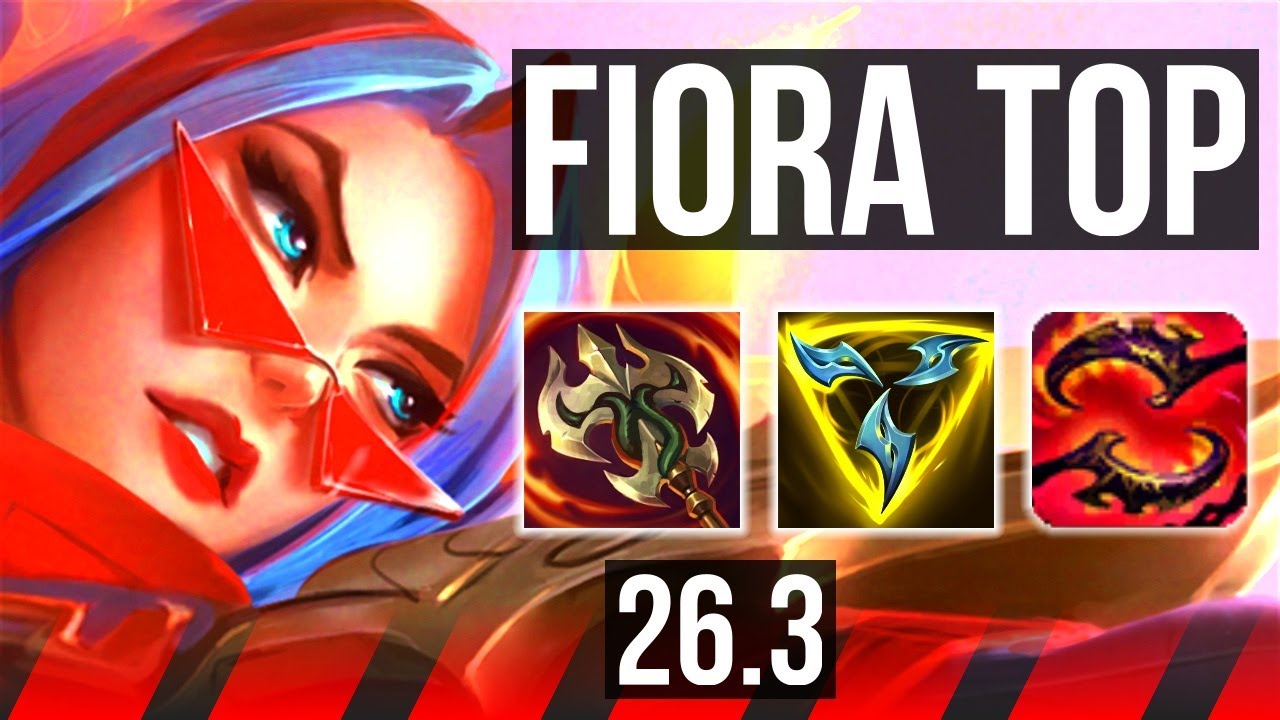 FIORA vs YONE (TOP) | Good KDA: 13/1/2 | KR Master | 26.3
