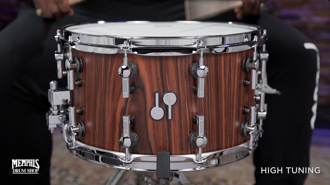 Sonor 14x8 SQ2 Birch Snare Drum - Rosewood Semi Gloss (1008930-2)