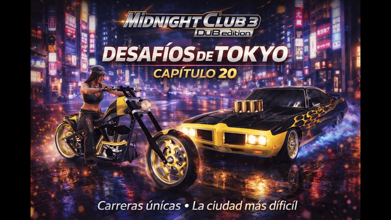 COMIENZA TOKYO – La Última Ciudad | Midnight Club 3 | Capítulo 20