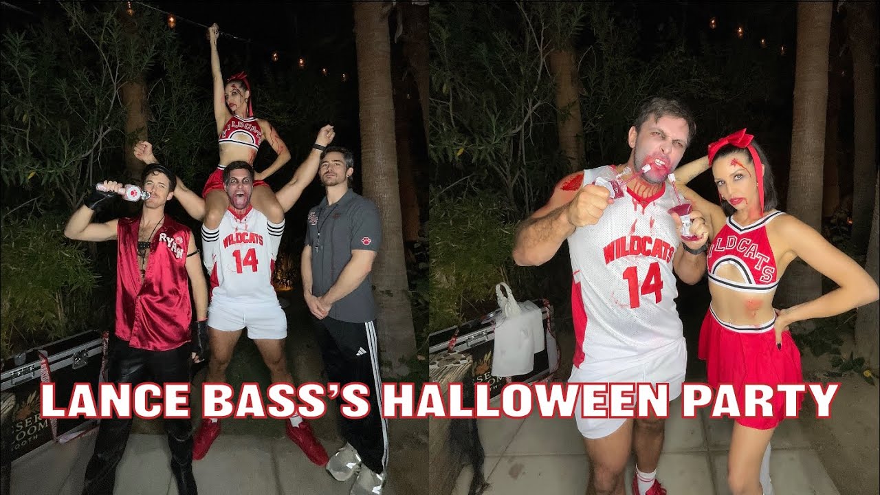Halloween Party at Lance Bass's House! | Scheana Shay