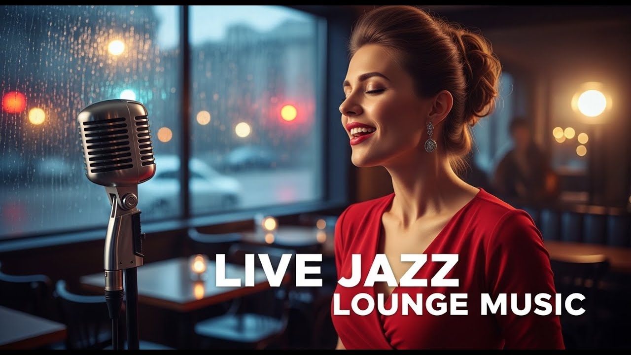 Live Lounge Jazz Music 24/7 – Smooth Jazz Cafe Vibes for Work, Study, and Relax