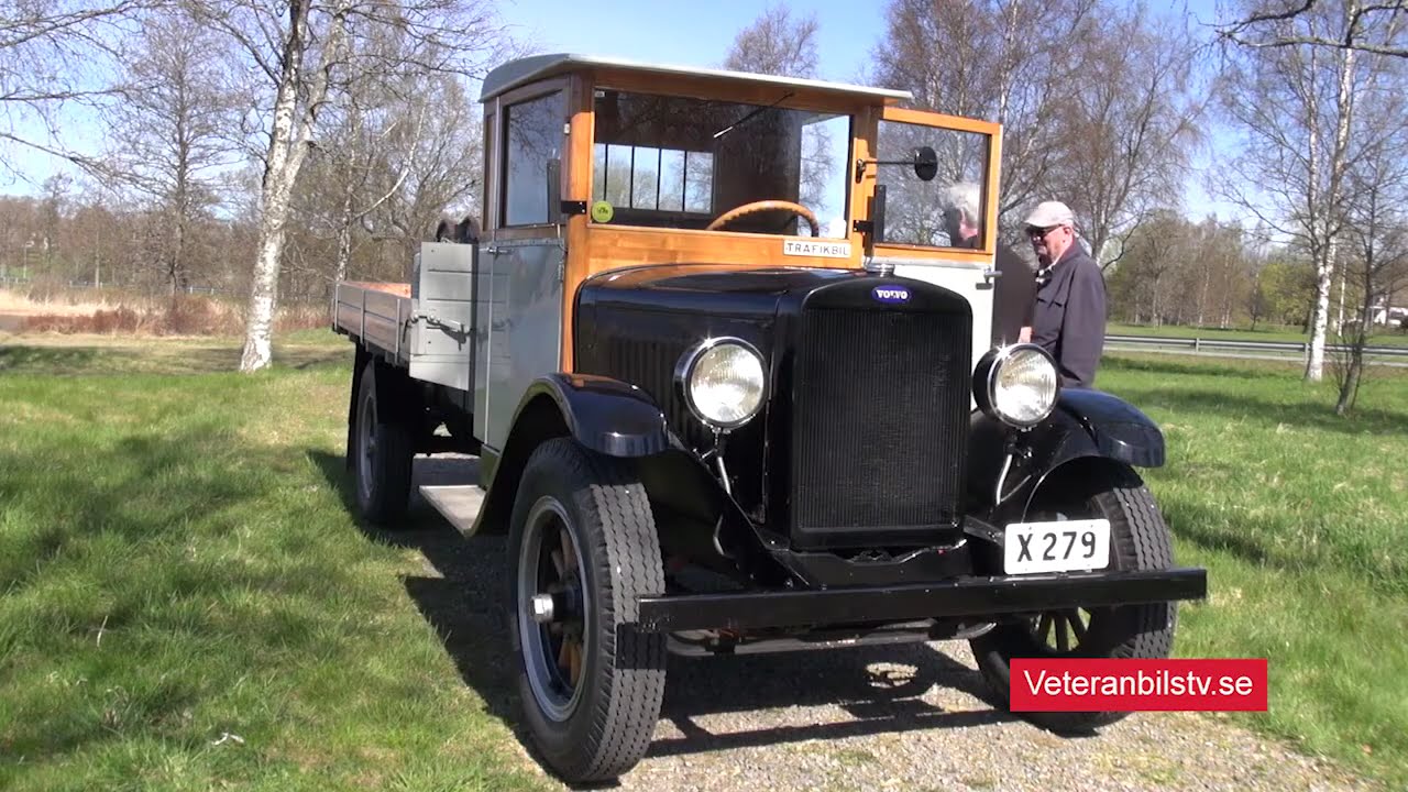 Veteranbilstv.se #43 Volvo Lastbil LV63 1929