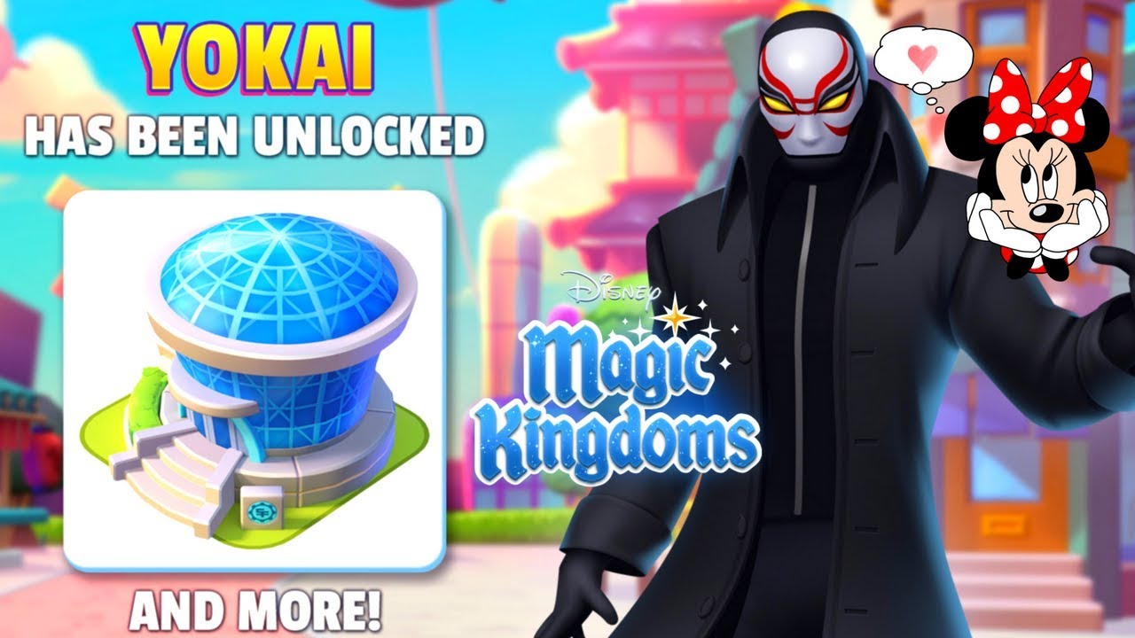 YOKAI + NEW ATTRACTIONI! Disney Magic Kingdoms | Gameplay Walkthrough Ep.249