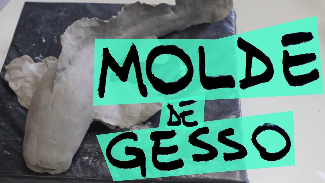 Molde de Gesso Bipartido