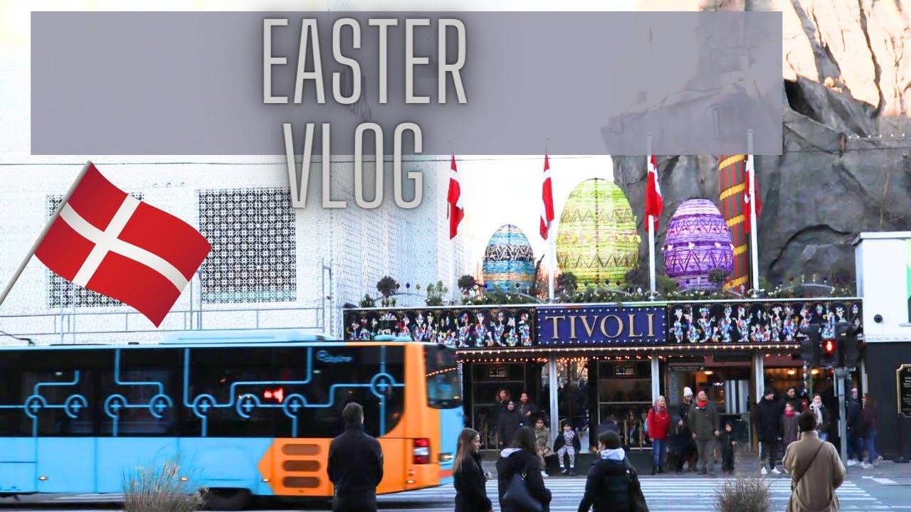 What happens in Tivoli during Easter holiday #vlog #copenhagen