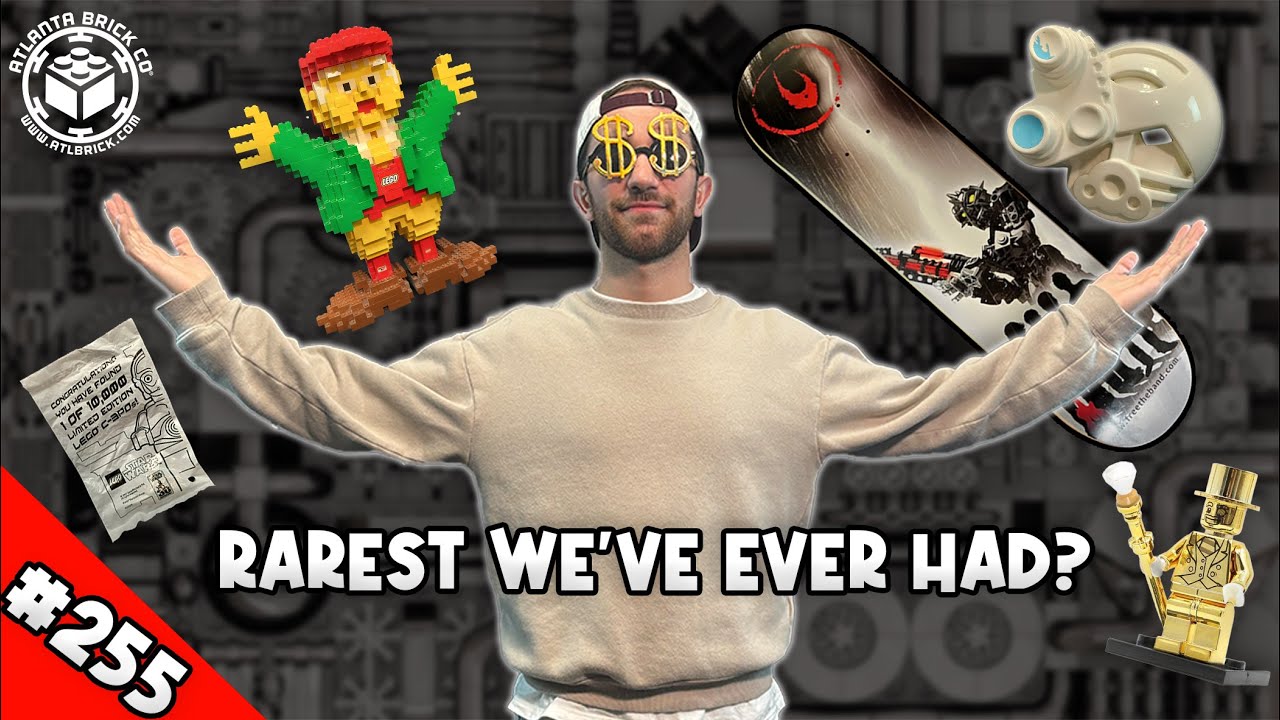 The 25 Rarest Items at ATLBrickCo In The Year 2025!