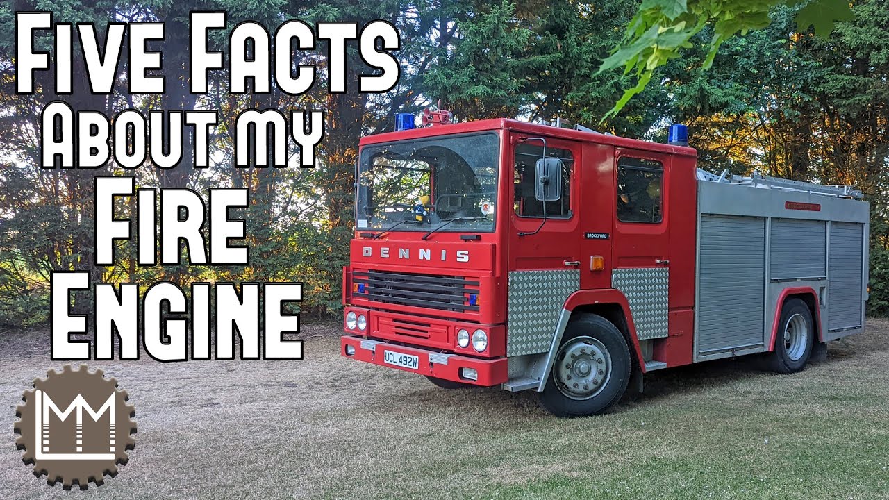5 Facts about my Dennis RS Fire Engine