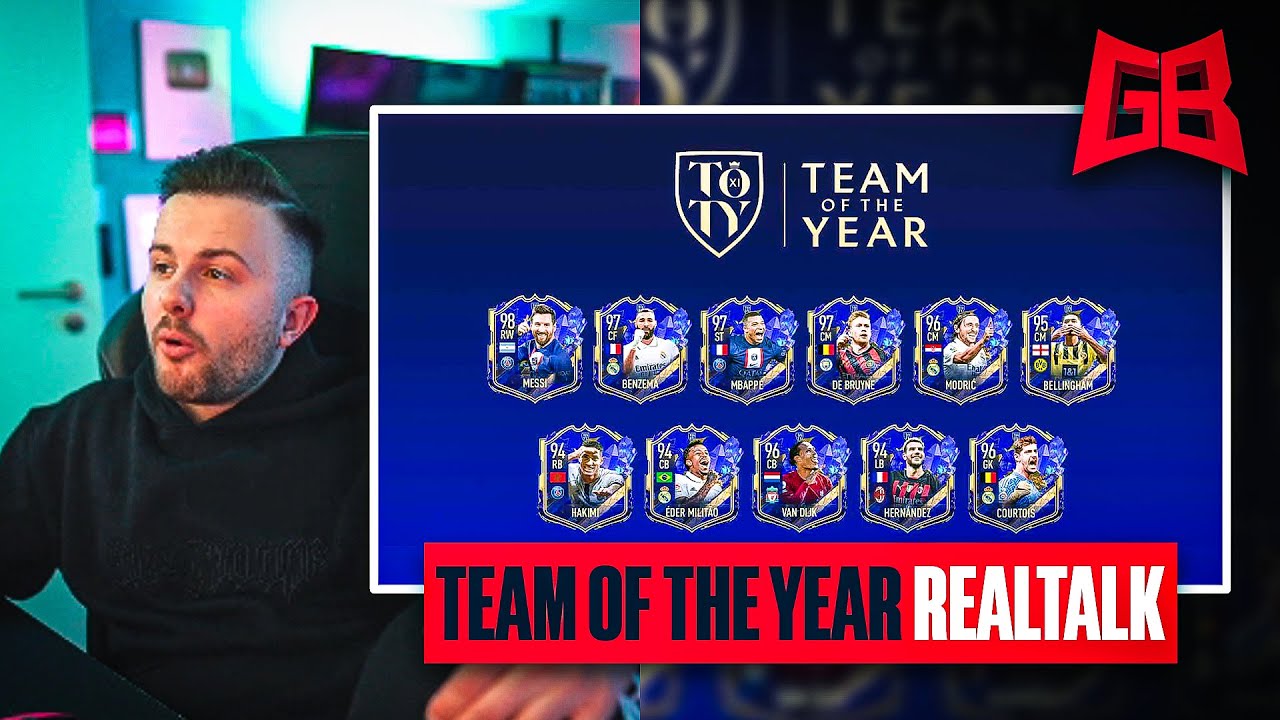 GamerBrother REALTALK &uuml;ber das TEAM OF THE YEAR in FIFA 23 😱