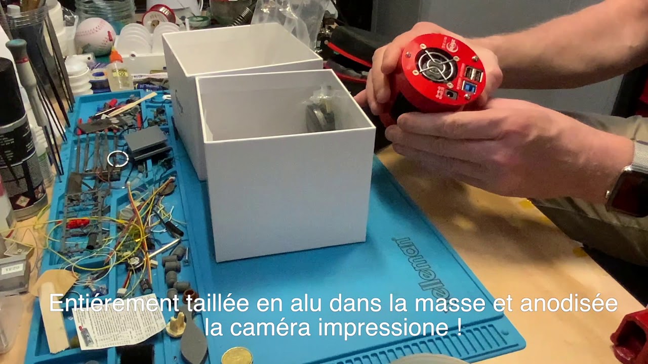 D&eacute;ballage rapide cam&eacute;ra CMOS ZWO ASI294MC PRO