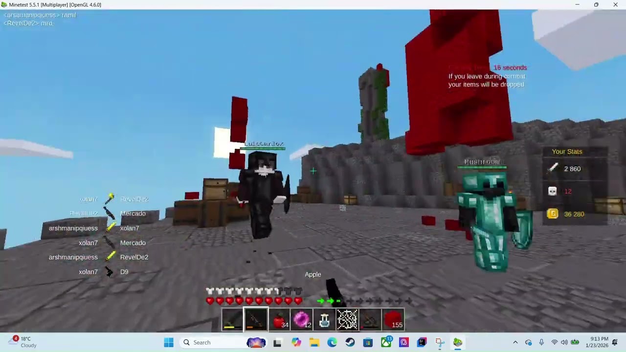Server vs Me
