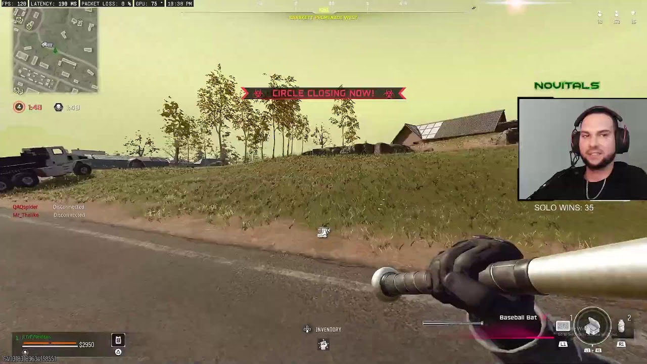LIVE - SOLO v QUADS & Supporter games!!!