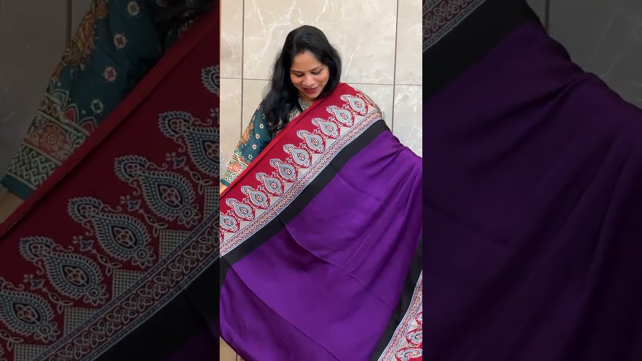 ✨ Modal Silk Sarees – Softness You’ll Fall in Love With ✨