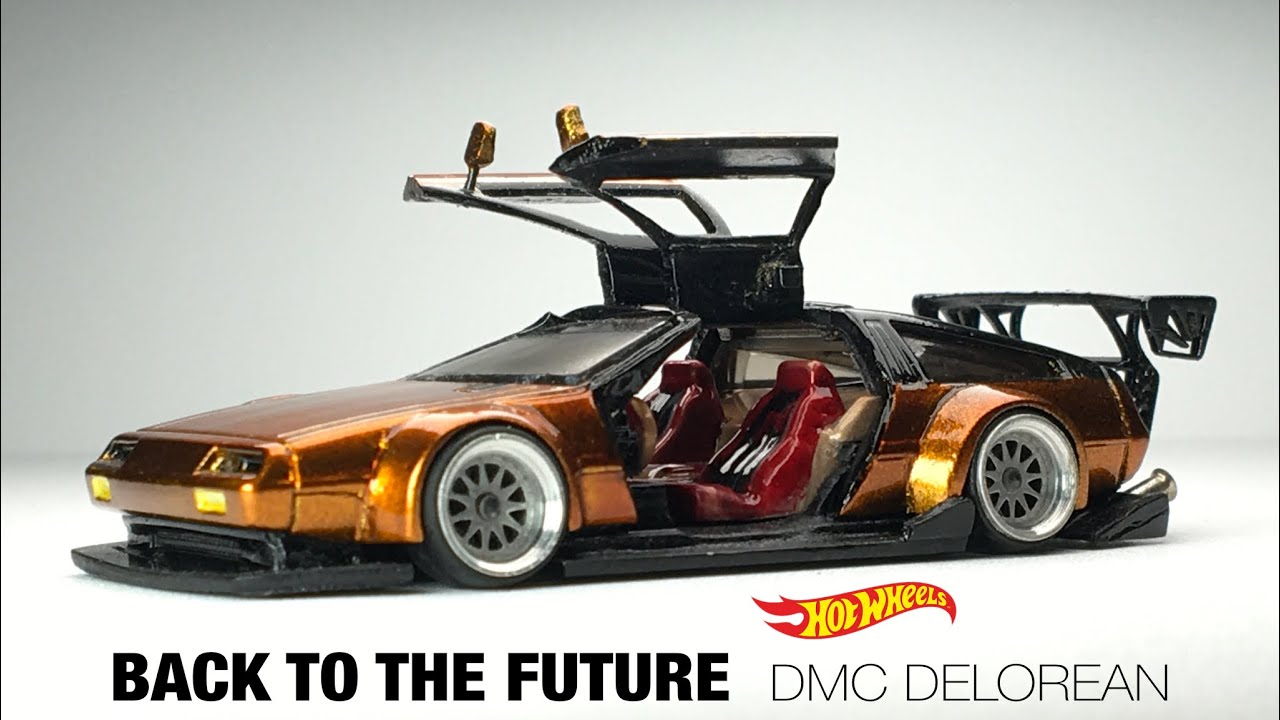 Back To The Future Custom Hot Wheels