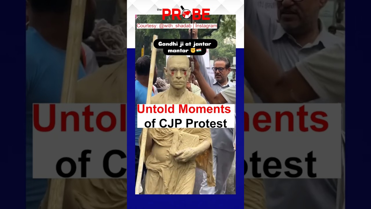 Chalo Sansad &mdash; The Untold Moments From CJP Protest #Shorts